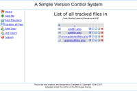 A Simple Version Control System